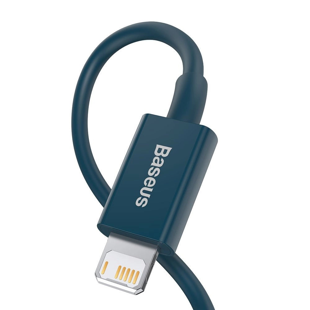 Daten- und Ladekabel USB-A - Lightning Baseus Superior Series, 20W, 1m, Blau CALYS-A03