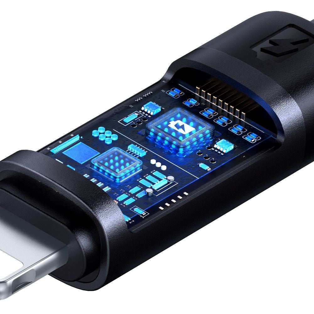 Daten- und Ladekabel USB-A - Lightning McDodo CA-5000 Bat Display, 18W, 1.2m, Schwarz
