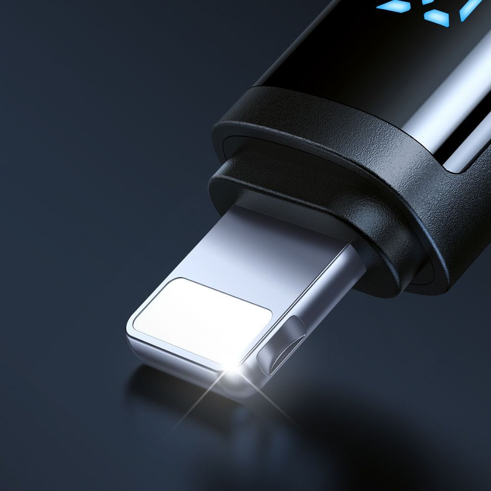 Daten- und Ladekabel USB-A - Lightning McDodo CA-5000 Bat Display, 18W, 1.2m, Schwarz