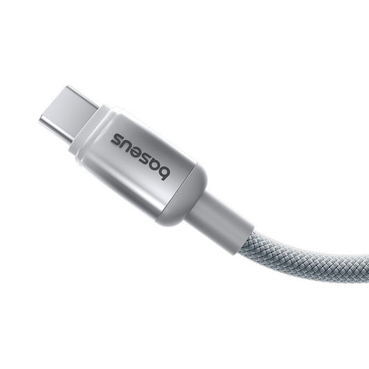Daten- und Ladekabel USB-A - USB-C Baseus Discolor, 100W, 1m, Silber E0420803