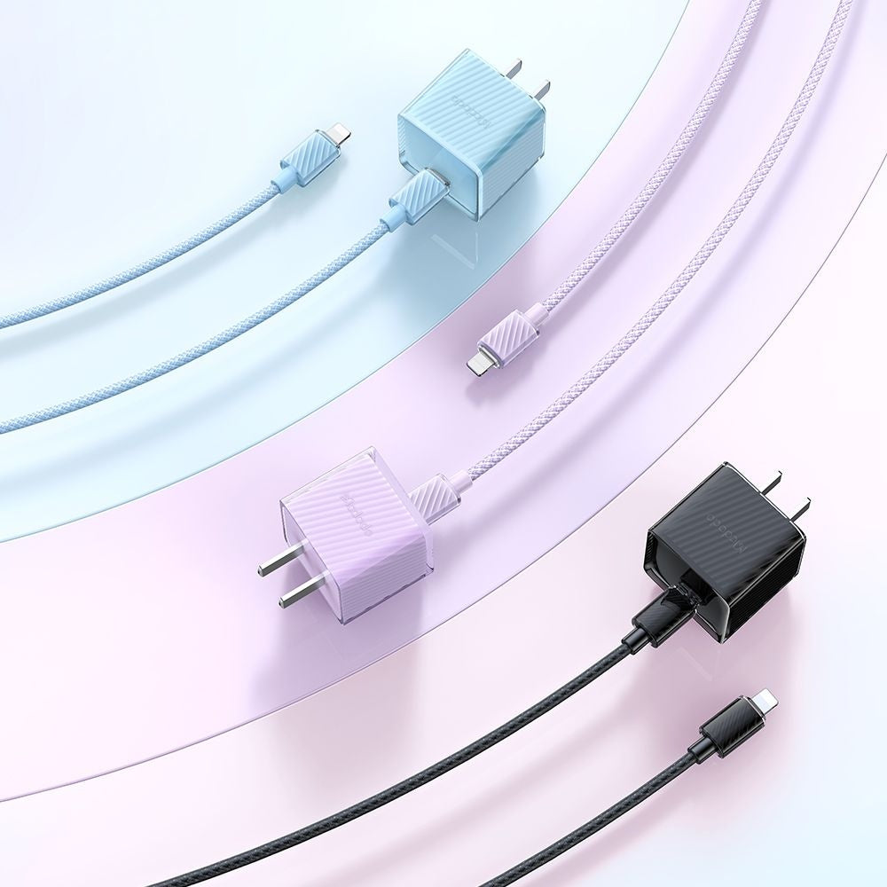 Daten- und Ladekabel USB-C - Lightning McDodo CA-3660, 36W, 1.2m, Schwarz