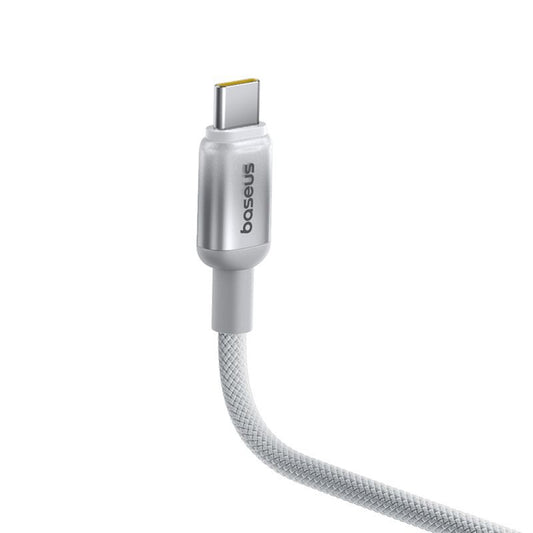 USB-C Daten- und Ladekabel - USB-C Baseus Discolor, 100W, 2m, Silber E0420800