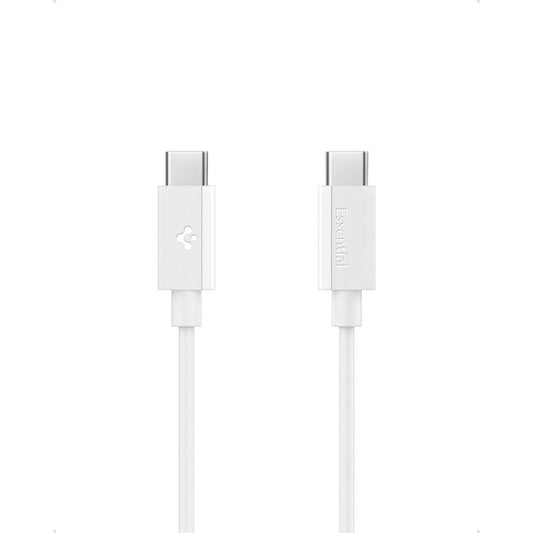 USB-C Daten- und Ladekabel - USB-C Spigen Essential, 60W, 2m, Weiß