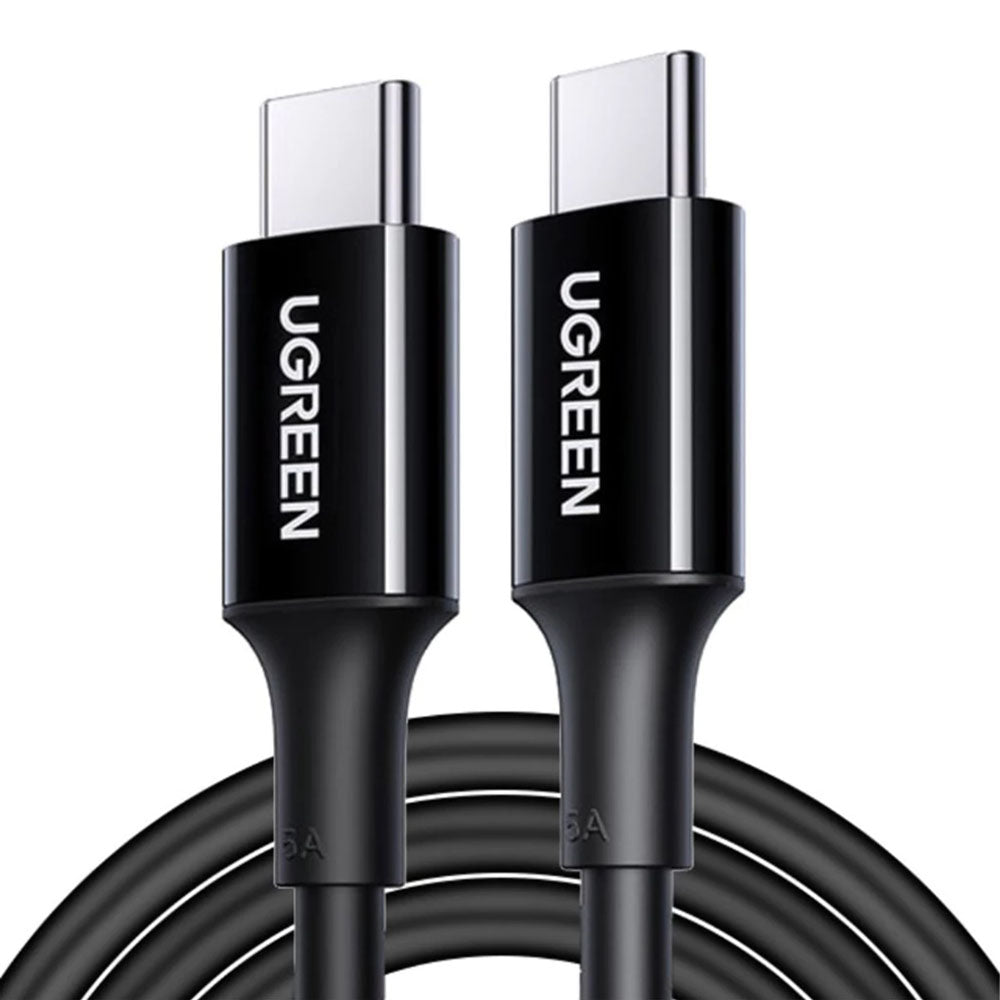 Daten- und Ladekabel USB-C - USB-C UGREEN US300 (80371), 100W, 1m, Schwarz