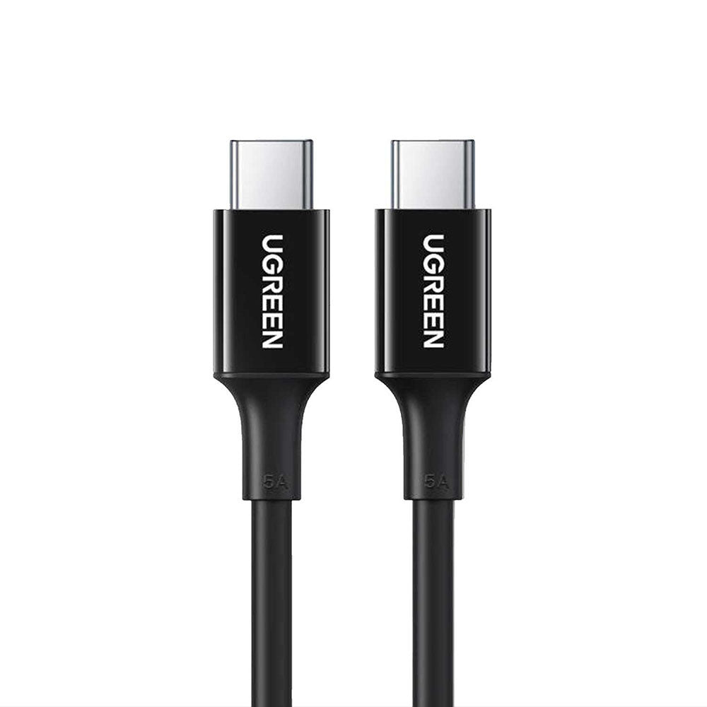 Daten- und Ladekabel USB-C - USB-C UGREEN US300 (80371), 100W, 1m, Schwarz
