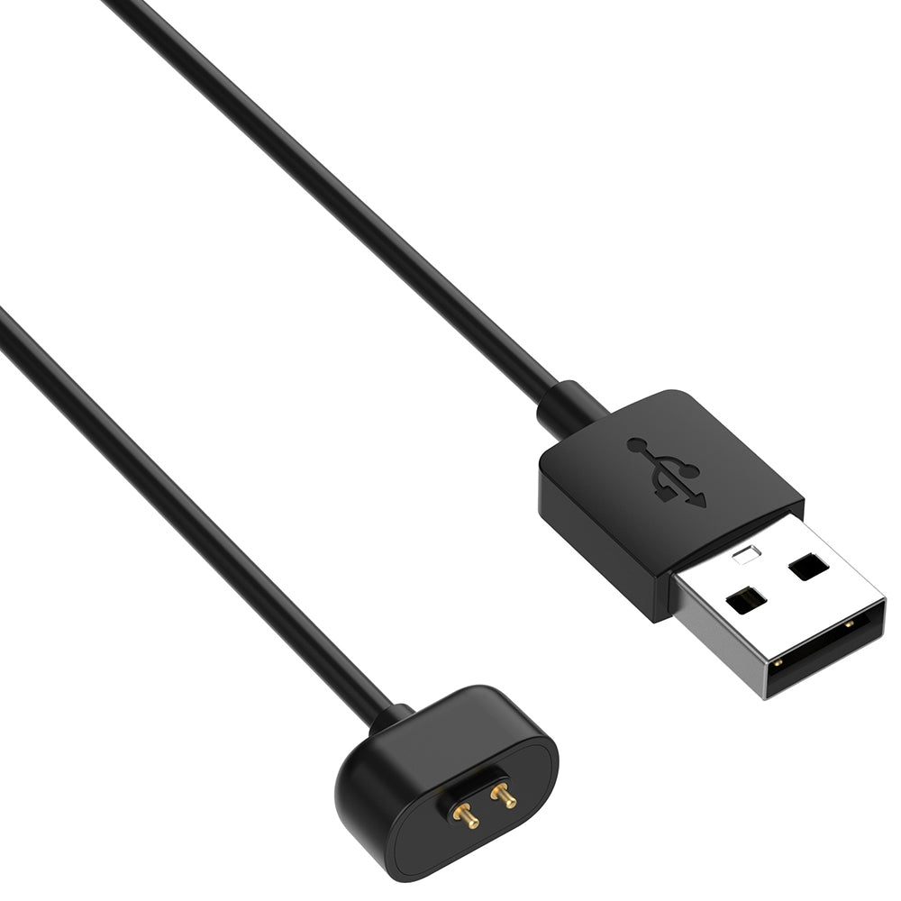 Techsuit THA5 Charging Cable for Amazfit Band 7, USB-A, Black