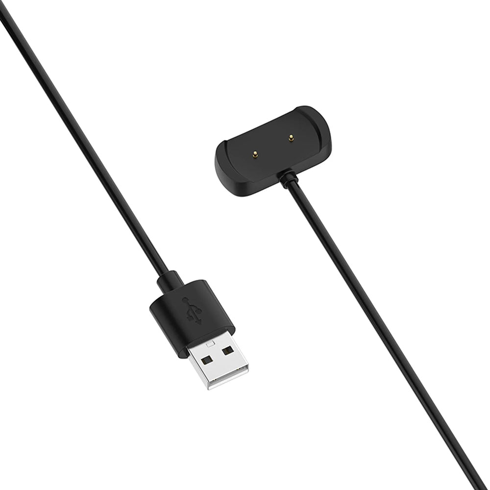 Ladekabel Techsuit THA6 für Amazfit Watch Series, USB-A, Schwarz