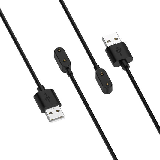 Ladekabel Techsuit THH1 für Huawei Band / Honor Band / Oppo Watch Series, USB-A, Schwarz