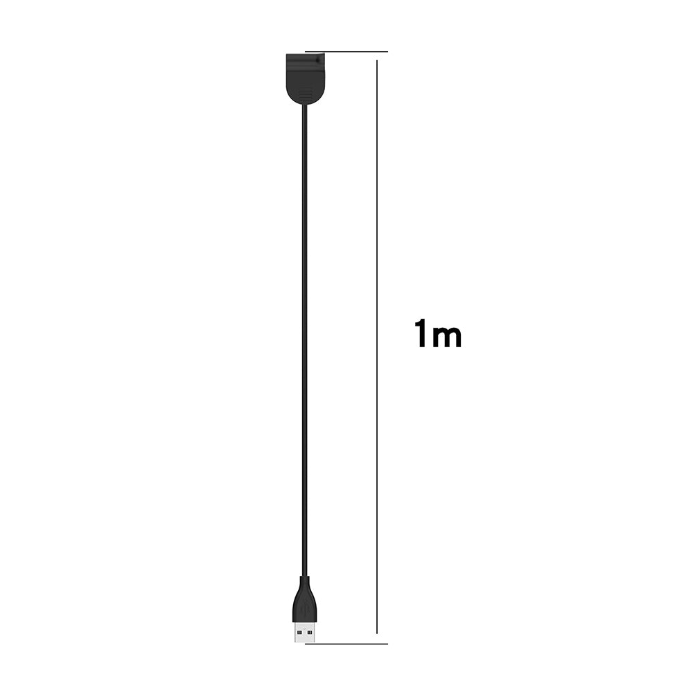 Techsuit TXC1 Charging Cable for Xiaomi Smart Band 7 / 6 / 5, USB-A, Black