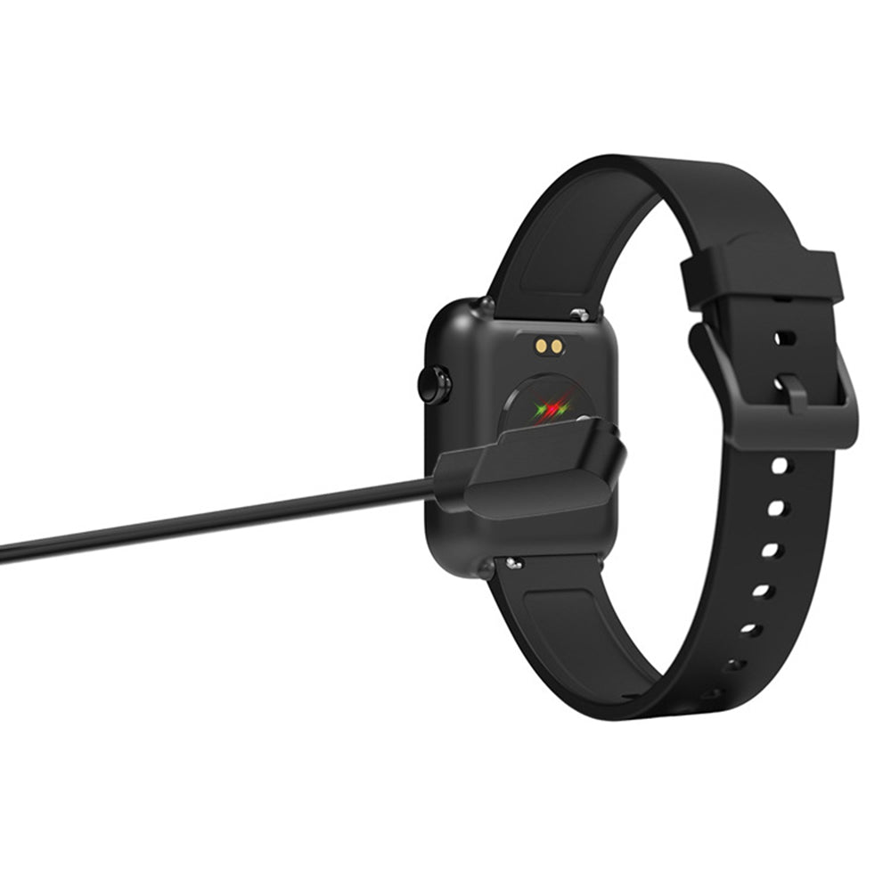 Techsuit TXC7 Charging Cable for Nothing CMF Watch Pro / Pro 2, USB-A, Black