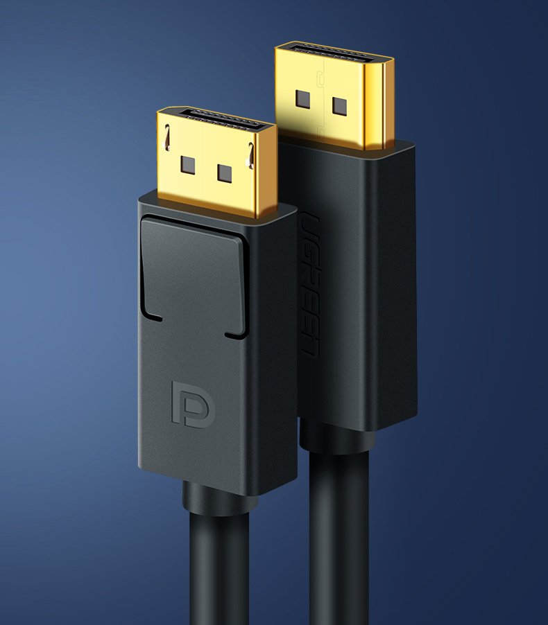 Video-Kabel UGREEN DP102, DisplayPort - DisplayPort, 4K, 1,5m, Schwarz