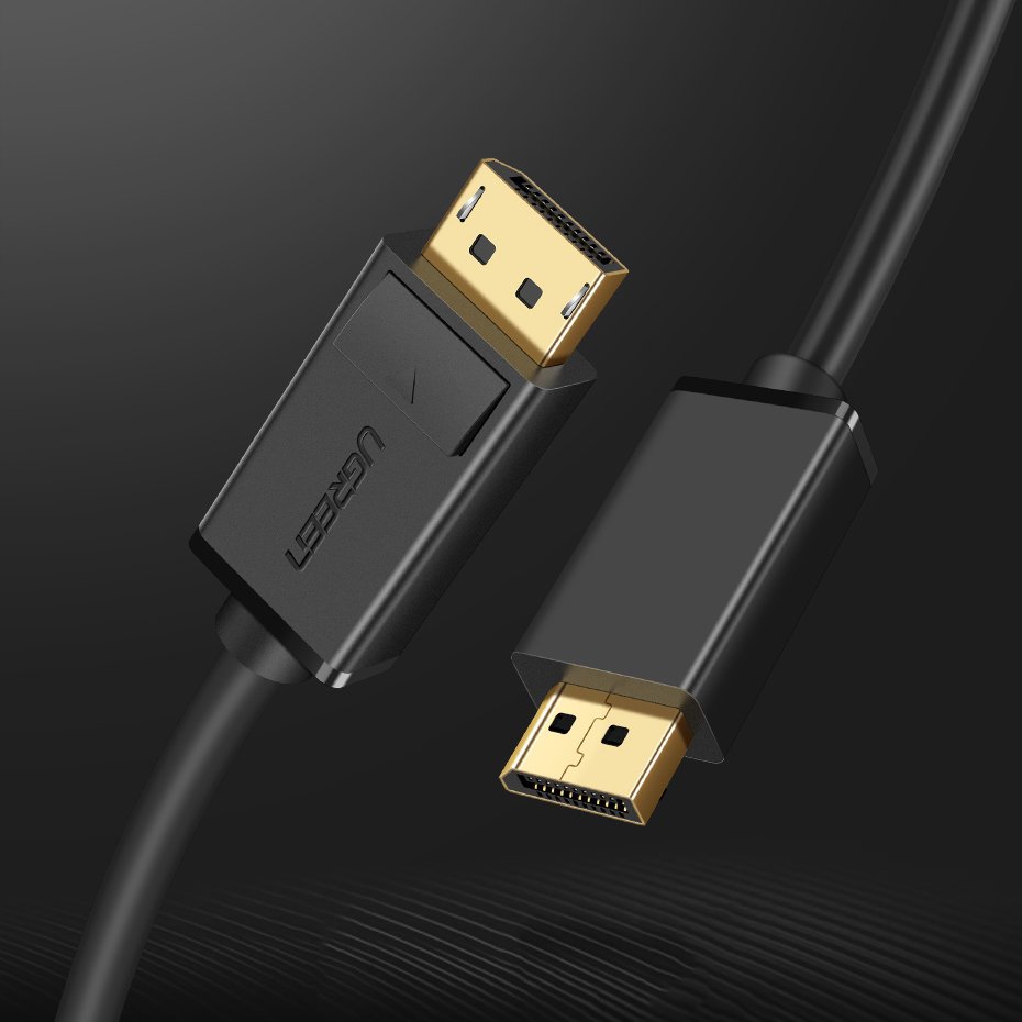 Video-Kabel UGREEN DP102, DisplayPort - DisplayPort, 4K, 1,5m, Schwarz