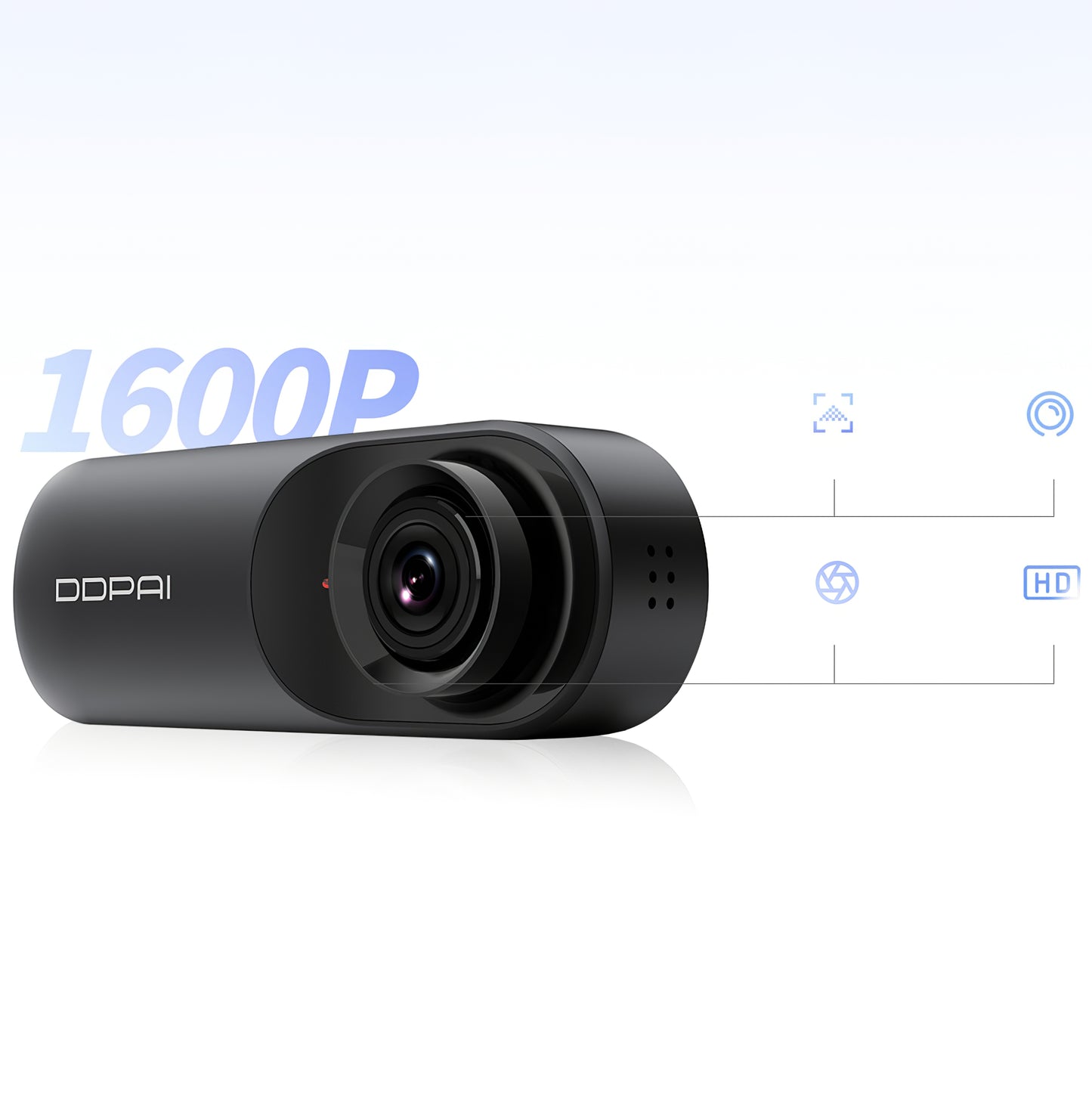 Auto-Kamera Vorne Hinten DDPAI mola N3 Pro, 1600P, Wi-Fi