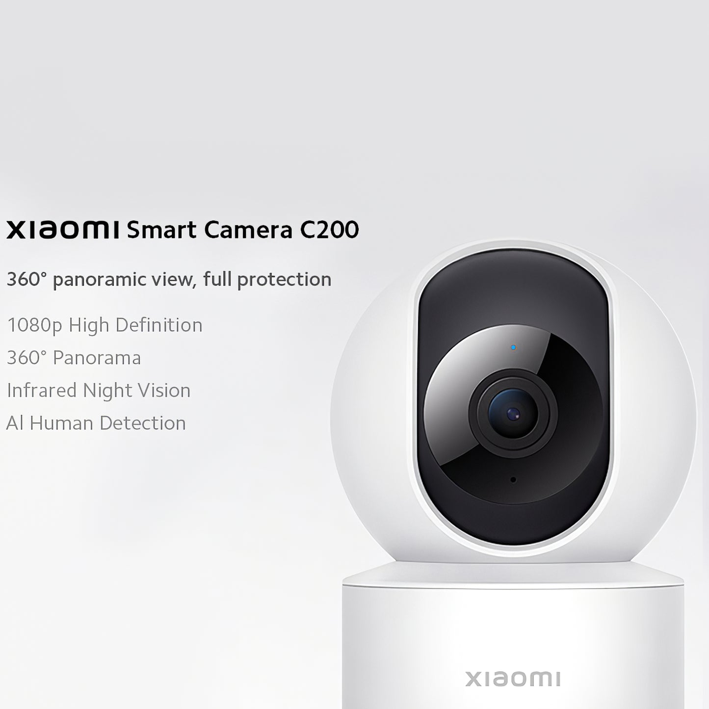 Xiaomi C200 WLAN Überwachungskamera | 1080P Full HD | 360° | Weiß