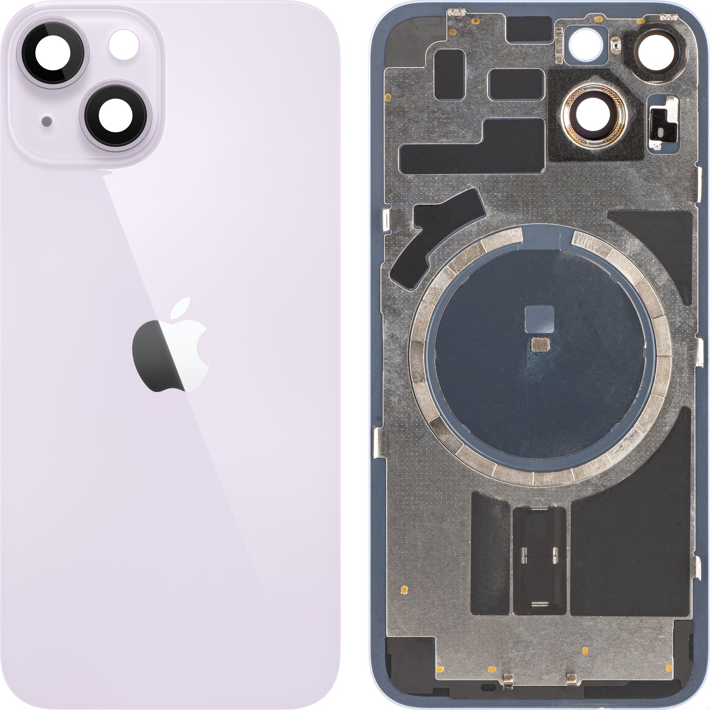 Batteriedeckel Apple iPhone 14, Lila, Premium Swap