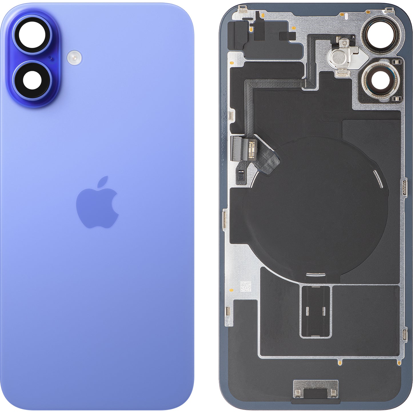 Batteriedeckel Apple iPhone 16 Plus, Blau (Ultramarin), Swap