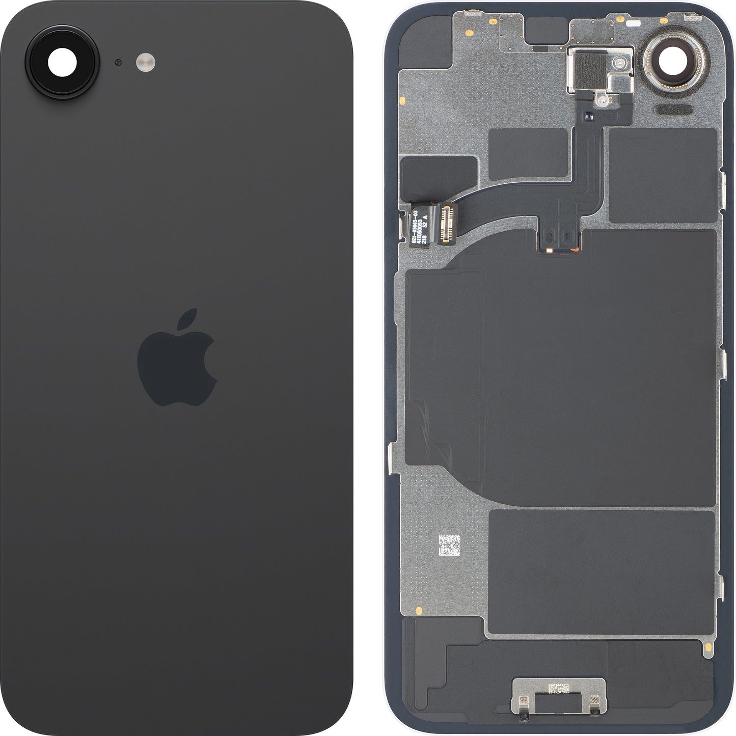 Akkuabdeckung Apple iPhone 16e, Schwarz, Swap