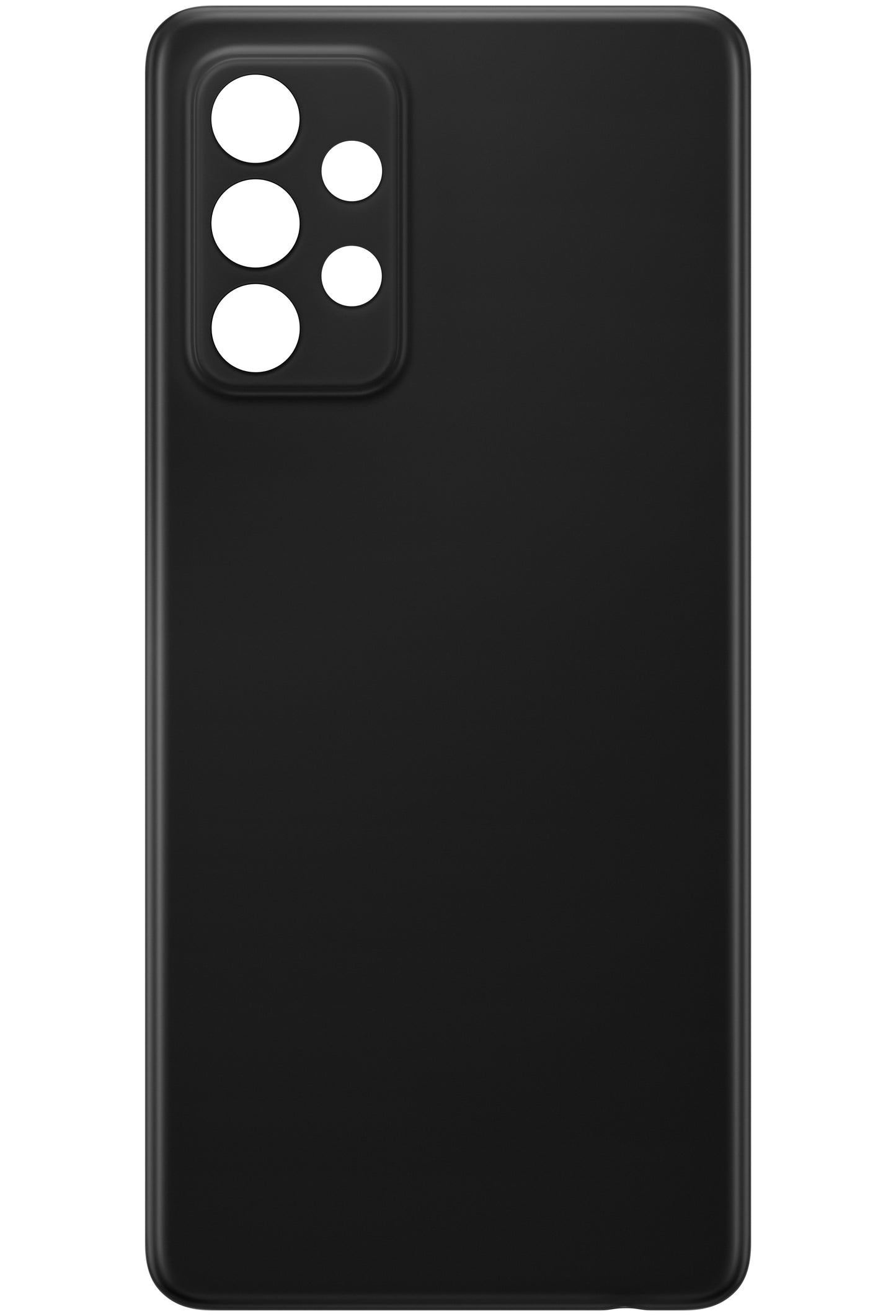 Batteriedeckel kompatibel mit Samsung Galaxy A72 A725, Schwarz