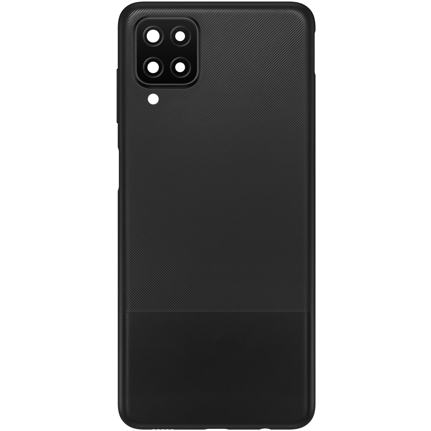 Batteriedeckel kompatibel mit Samsung Galaxy A12 A125, Schwarz