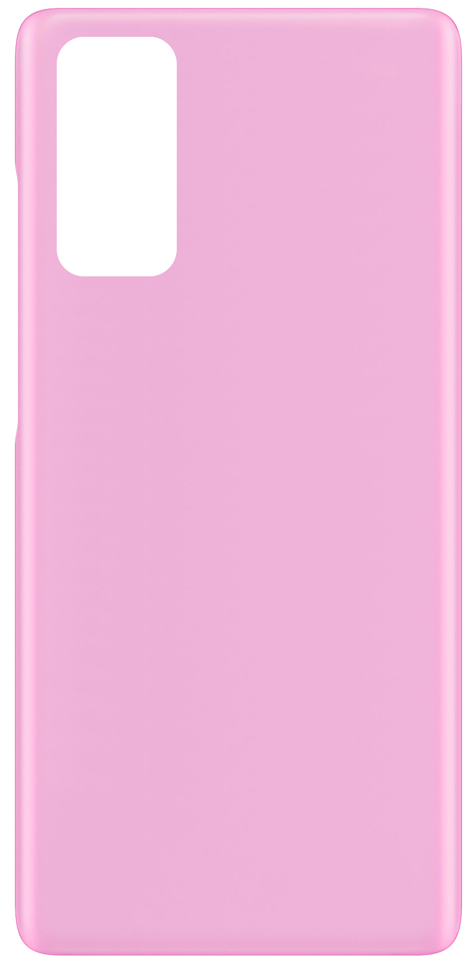 Batteriedeckel kompatibel mit Samsung Galaxy S20 FE 5G G781, Rosa