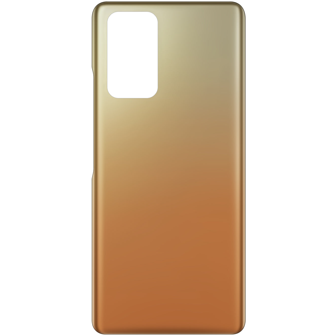 Akkudeckel kompatibel mit Xiaomi Redmi Note 10 Pro, Gold
