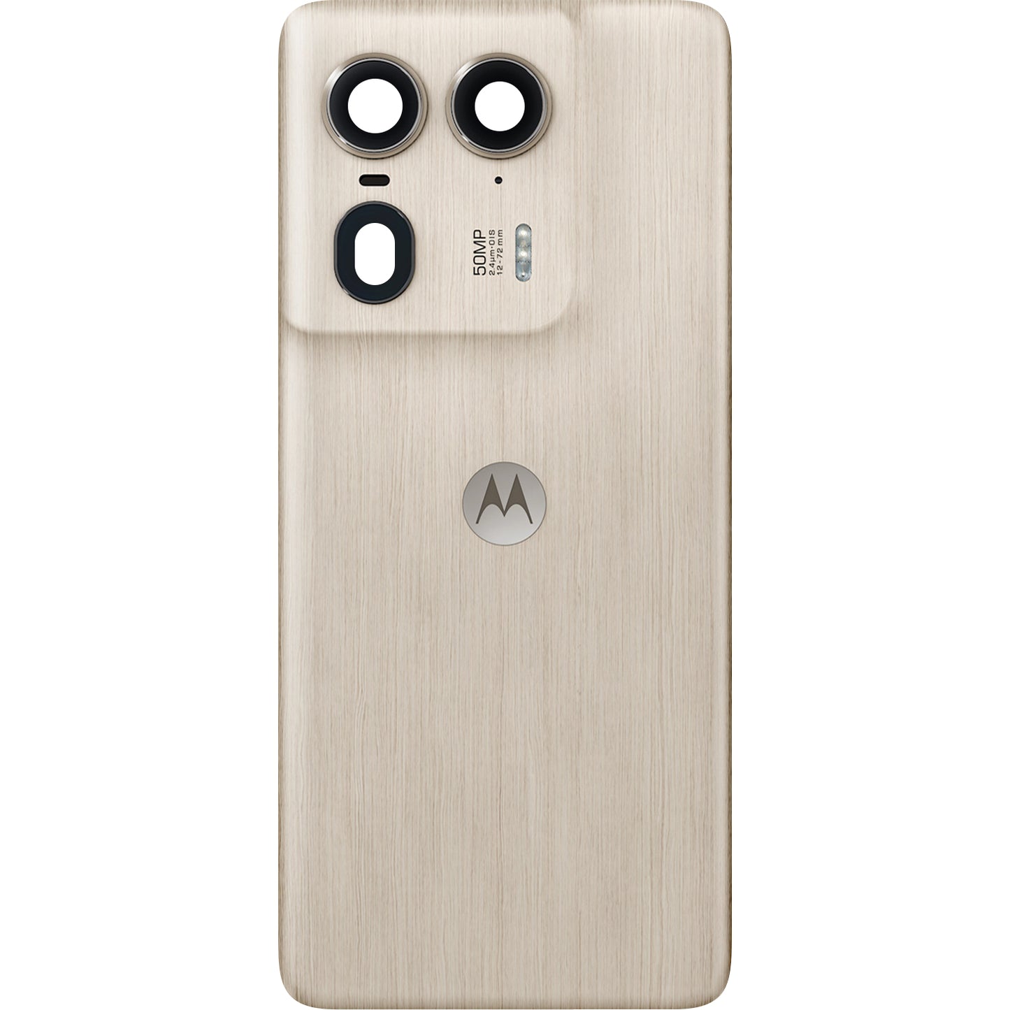 Akkudeckel Motorola Edge 50 Ultra, Beige (Nordic Wood), Service Pack 5S58C24472