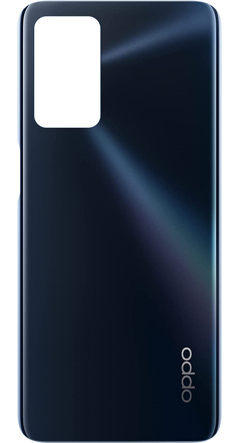 Akkuabdeckung / Backcover für Oppo A16s / A54s / A16 | Schwarz (Crystal Black) | Service Pack