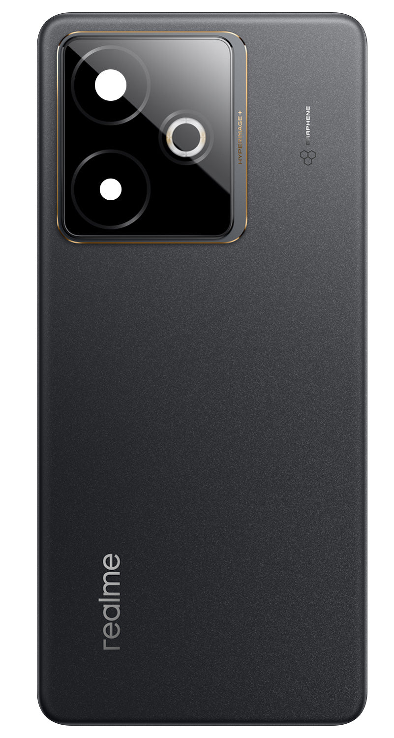Batterieabdeckung Realme GT 7T, Schwarz (IceSense Black), Service Pack 621033000633