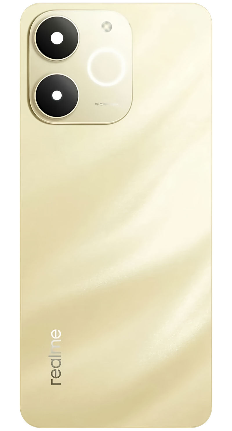 Batterieabdeckung Realme Note 70T, Gold (Beach Gold), Service Pack 621033000697