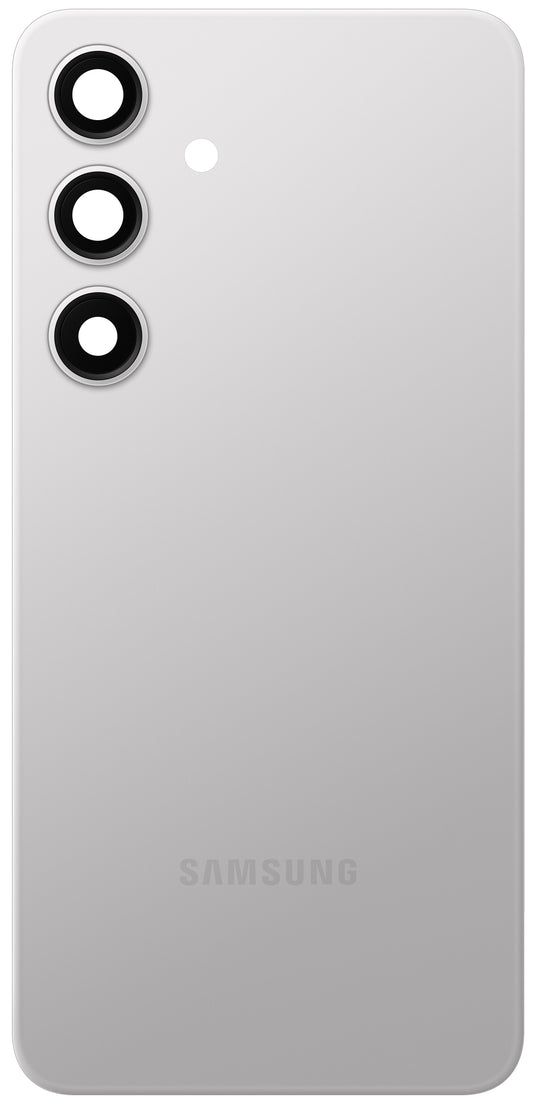 Batteriedeckel Samsung Galaxy S24 S921, Silber (Marble Grey), Service Pack GH82-33101B
