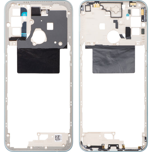 Mittleres Gehäuse Oppo A52, Weiß