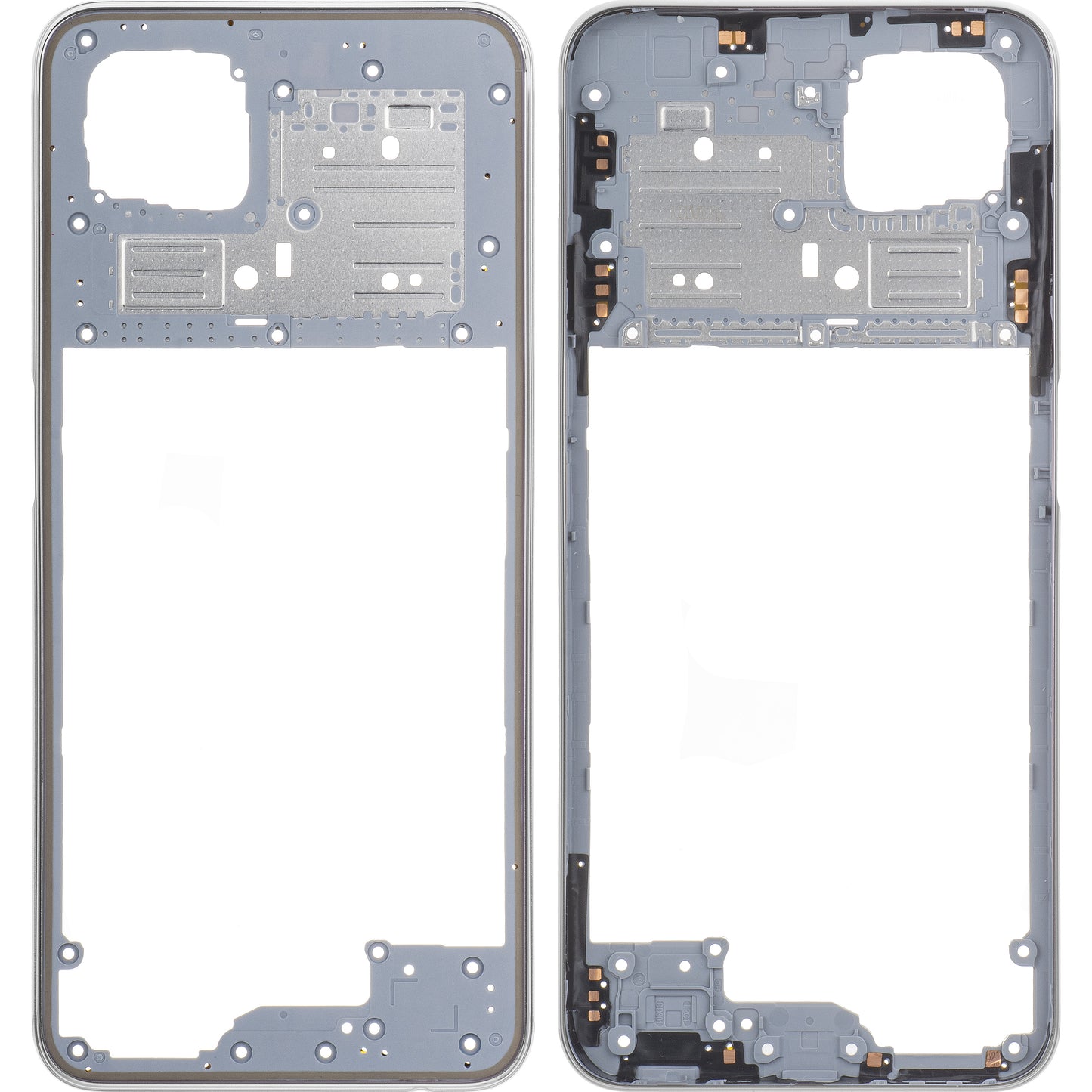 Mittelrahmen für Oppo A92 | Weiß | Original
