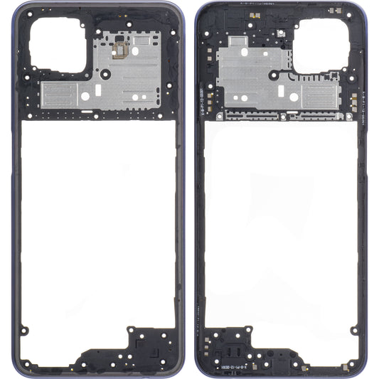 Oppo A92s Middle Case Oppo A92s, Schwarz