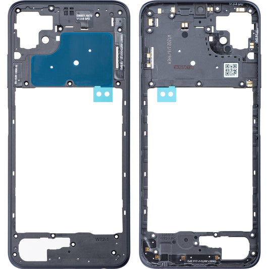 Mijloc Tasche Samsung Galaxy A22 5G A226, Schwarz