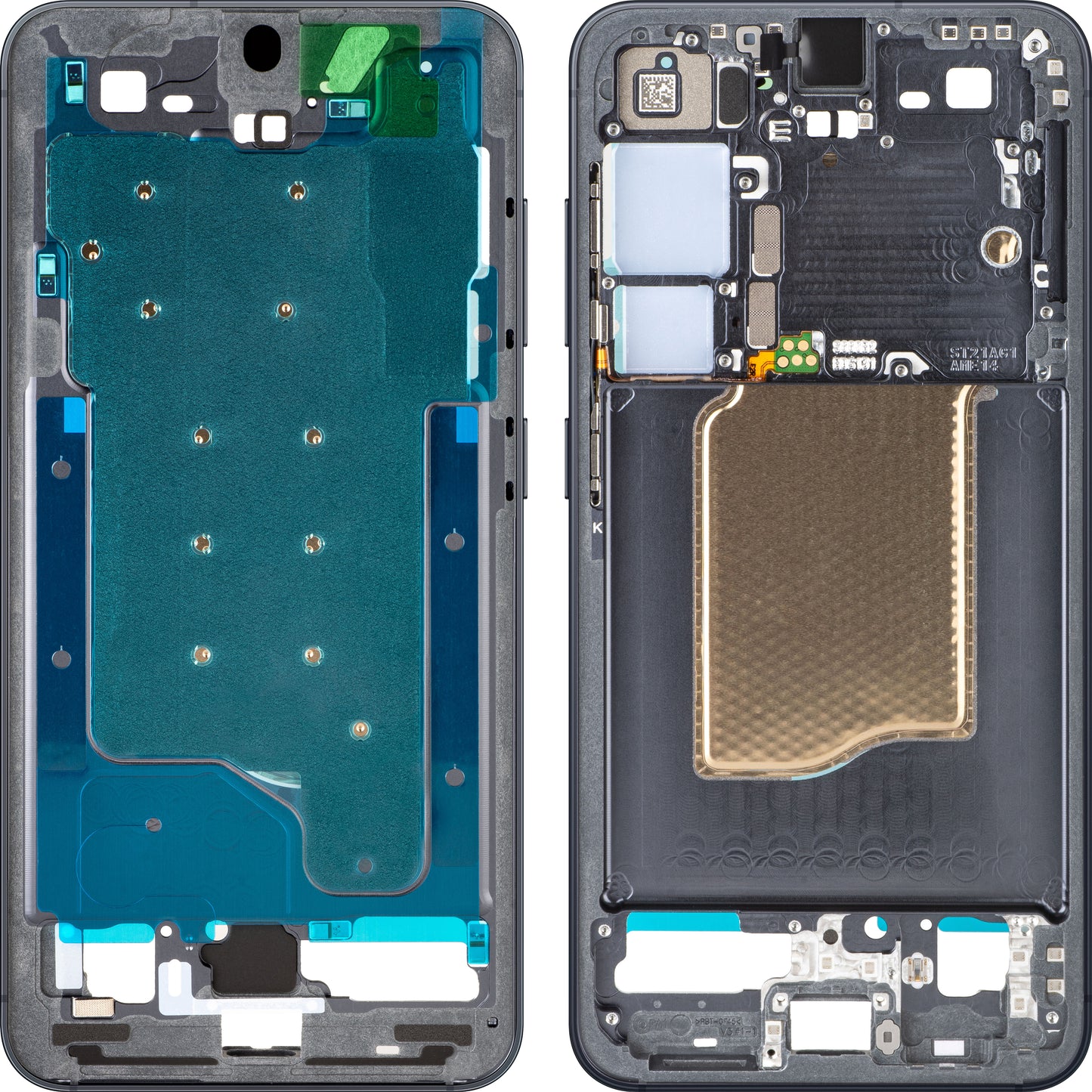 Mittelgehäuse Samsung Galaxy S25 S931, Schwarz, Service Pack GH82-36328E