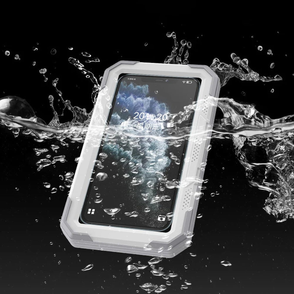 Wandgehäuse mit Touch-Membran Techsuit LC-888 für Telefon, Wasserdicht, Grau