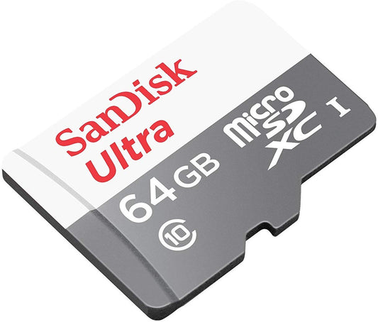 SanDisk Ultra microSDXC Speicherkarte, 64Gb, Klasse 10 SDSQUNR-064G-GN3MN