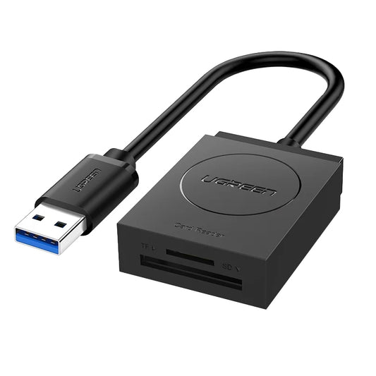 USB 3.0 Kartenleser UGREEN CR127, SD - microSD, Schwarz