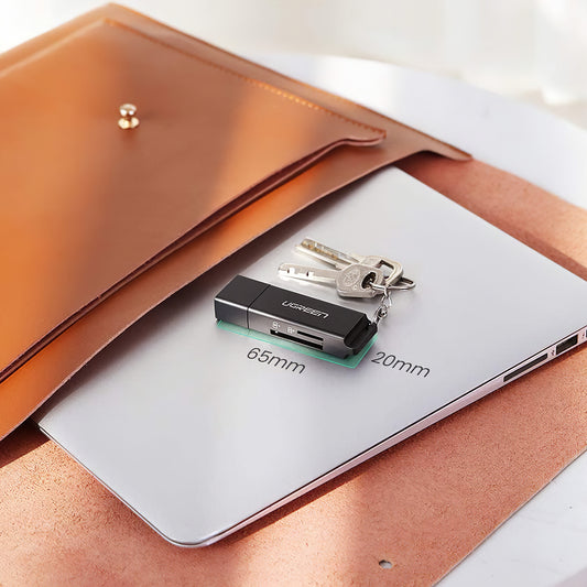 USB 3.0 Kartenleser UGREEN CM104, SD - microSD, Schwarz