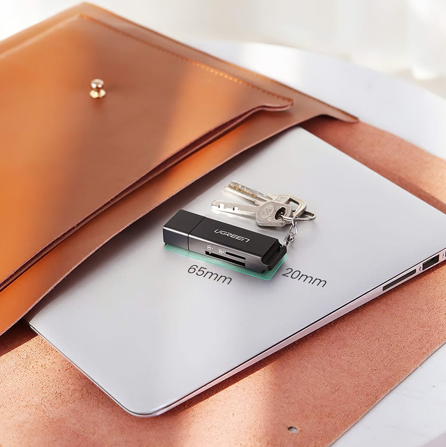 USB 3.0 Kartenleser UGREEN CM104, SD - microSD, Schwarz