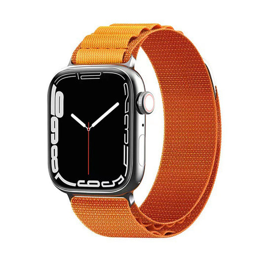 Techsuit W037 Damengürtel für Apple Watch 42mm / 41mm / 40mm / 38mm Serie, Orange