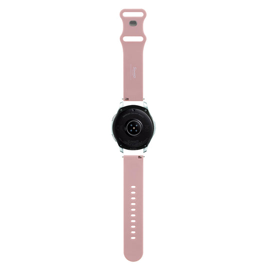 Hello Kitty Silikonarmband Kitty Head für Samsung Galaxy Watch / Huawei Watch 46mm / 45mm / 41mm Serie, Rosa