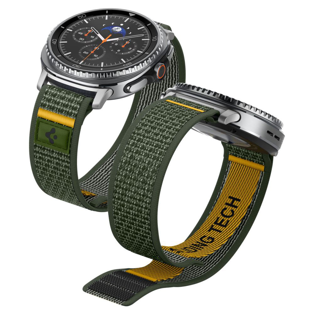 Spigen Athlex Air Armband für Samsung Galaxy Watch8 / Watch8 Classic Series, Grün AMP10113