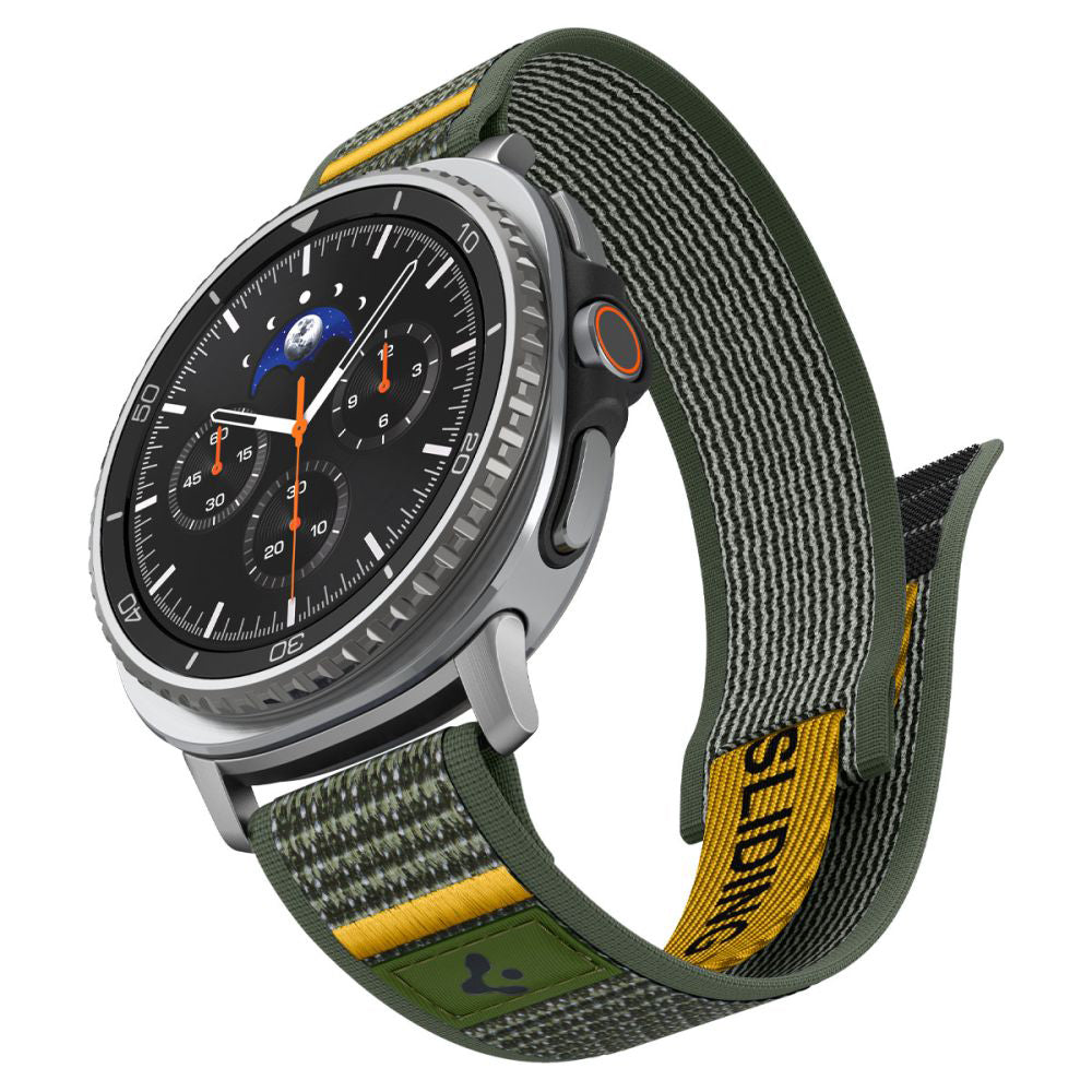 Spigen Athlex Air Armband für Samsung Galaxy Watch8 / Watch8 Classic Series, Grün AMP10113