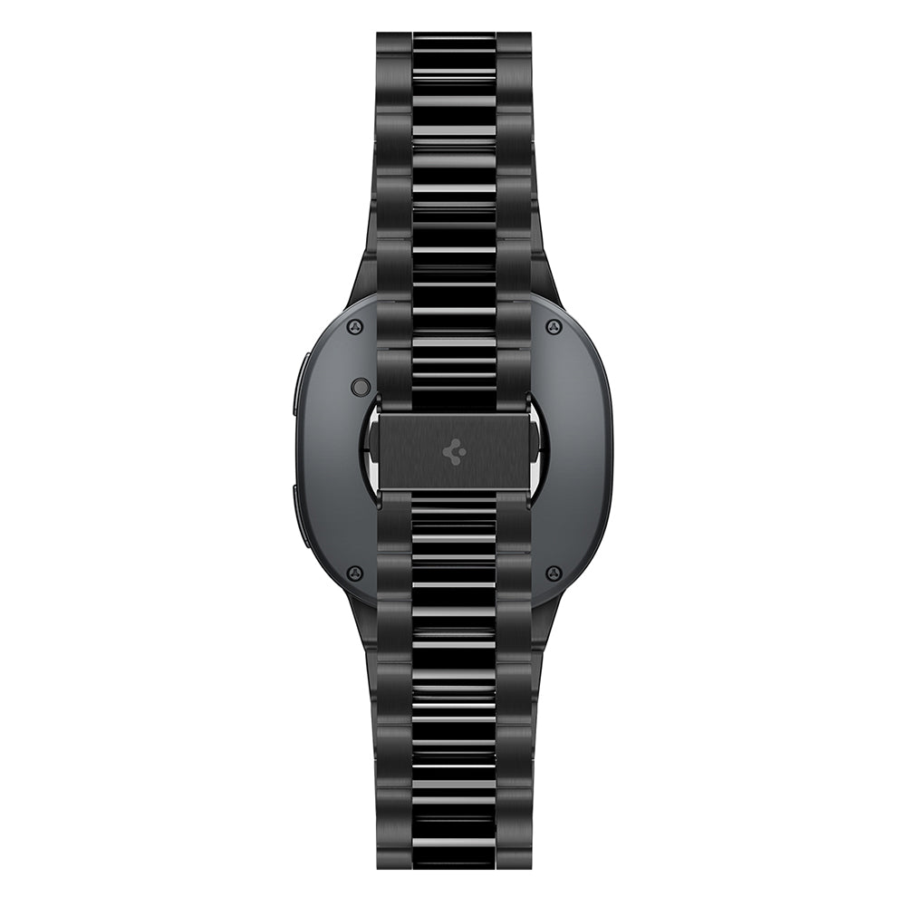 Spigen Modern Fit 316L Armband für Samsung Galaxy Watch9 / Watch8 / Watch8 Classic Series, Schwarz AMP11608