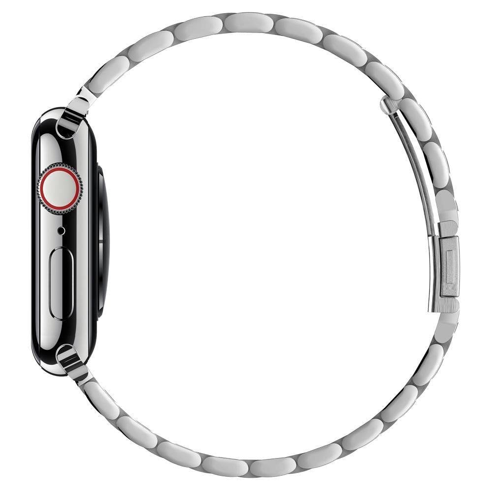 Spigen Modern Fit Armband für Apple Watch 49mm / 46mm / 45mm / 44mm / 42mm Serie, Silber 062MP25404