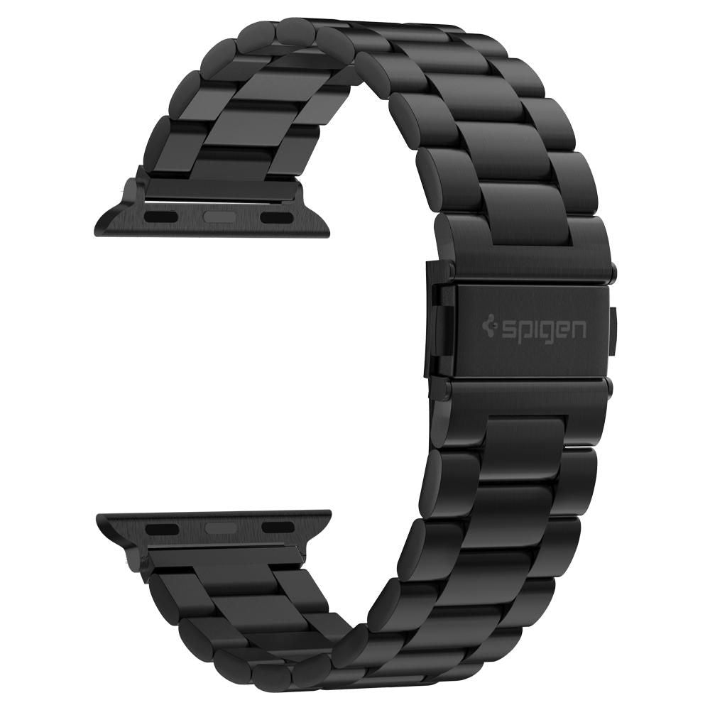 Spigen Modern Fit Armband für Apple Watch 49mm / 46mm / 45mm / 44mm / 42mm Serie, Schwarz 062MP25403
