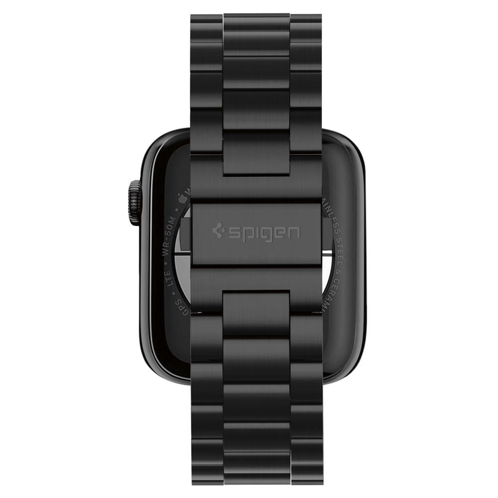 Spigen Modern Fit Armband für Apple Watch 49mm / 46mm / 45mm / 44mm / 42mm Serie, Schwarz 062MP25403