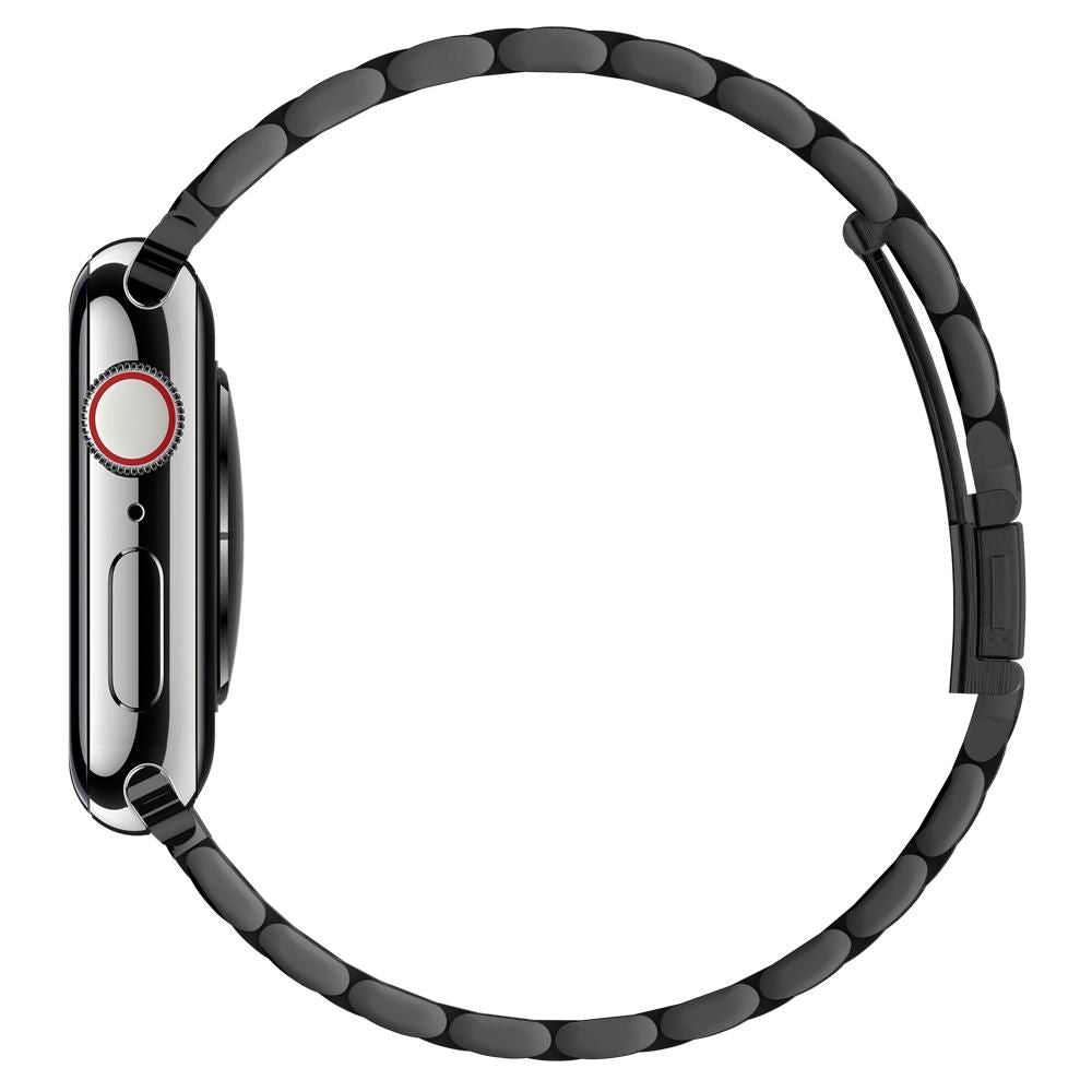 Spigen Modern Fit Armband für Apple Watch 49mm / 46mm / 45mm / 44mm / 42mm Serie, Schwarz 062MP25403