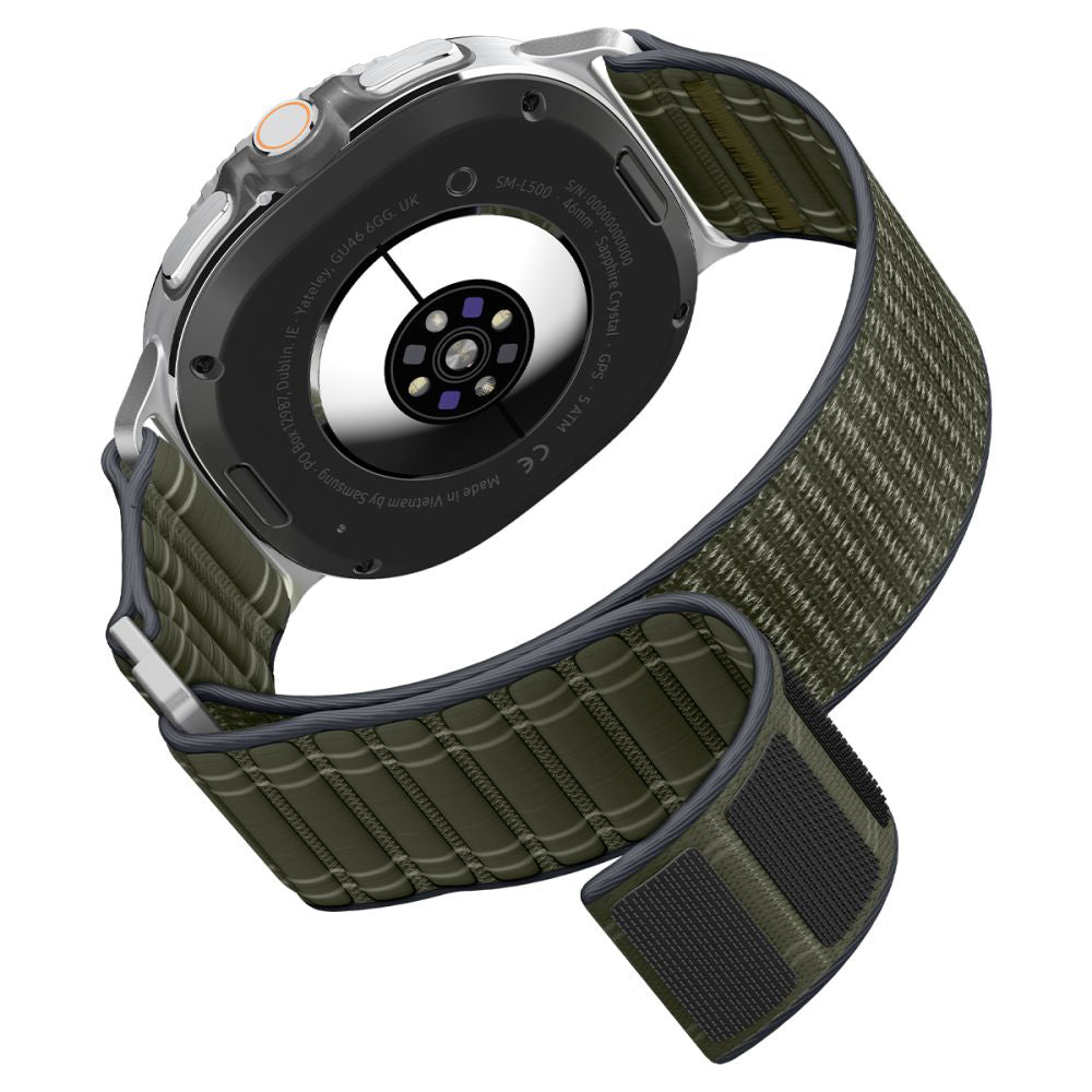 Spigen WBF0 Armband für Samsung Galaxy Watch8 / Watch8 Classic Series, Grün AMP10154